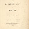 The Paradise Lost of Milton 
