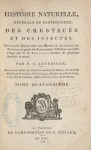 Histoire naturelle, generale et particuliere des crustaces et des insectes