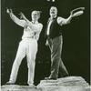 George C. Scott and John Cullum in the stage production The Boys in Autumn