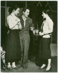 Betty Miller, Leo Penn and Emily Stevens