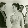 Estelle Omens, Clarice Blackburn, Ruth Attaway, and Ray Stricklyn in the stage production The Grass Harp
