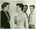 Estelle Omens, Clarice Blackburn, Ruth Attaway, and Ray Stricklyn in the stage production The Grass Harp