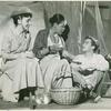 Clarice Blackburn, Ruth Attaway, and Ray Stricklyn in the stage production The Grass Harp