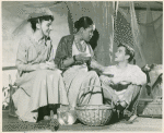 Clarice Blackburn, Ruth Attaway and Ray Stricklyn in the stage production The Grass Harp