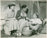 Clarice Blackburn, Ruth Attaway, and Ray Stricklyn in the stage production The Grass Harp