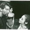 Mitchell Ryan, Irene Papas, and Jenny Leigh in the stage production Iphigenia in Aulis