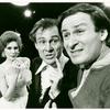 Grayson Hall, Joseph Wiseman, and David Margulies in the stage production The Last Analysis