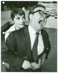 Carole Shelley and Vincent Gardenia from the replacement cast of the 1969 Off-Broadway production of Little Murders