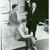 Fred Willard, Carole Shelley and Shimen Ruskin from the replacement cast of the 1969 Off-Broadway production of Little Murders
