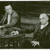 Jason Robards Jr. and Fredric March in the stage production Long Day's Journey into Night