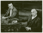 Jason Robards Jr. and Fredric March in the stage production Long Day's Journey into Night