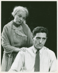 Florence Eldridge and Albert Morgenstern in the stage production Long Day's Journey into Night