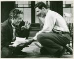 Jason Robards Jr. and Albert Morgenstern in the stage production Long Day's Journey into Night