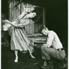 Salome Jens and Jack Kehoe in the stage production A Moon for the Misbegotten