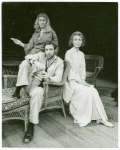 Sylvia Miles, Richard Chamberlain, and Dorothy McGuire in the stage production The Night of the Iguana