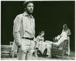 Richard Chamberlain, Dorothy McGuire, William Roerick, and Sylvia Miles in the stage production The Night of the Iguana