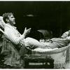 Nicolas Surovy and Jane Alexander in the stage production The Night of the Iguana