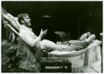 Nicolas Surovy and Jane Alexander in the stage production The Night of the Iguana