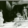 Nicolas Surovy and Jane Alexander in the stage production The Night of the Iguana