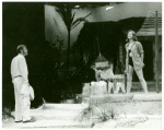 Nicolas Surovy and Jane Alexander in the stage production The Night of the Iguana