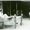 Nicolas Surovy and Pamela Payton-Wright in the stage production The Night of the Iguana