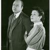 Dana Elcar and Helen Harrelson in the stage production Our Town