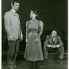 Clinton Kimbrough, Jane McArthur, and John Beal in the stage production Our Town