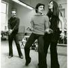 Ted Mann, Edward Villella, and Margo Sappington in rehearsal for the stage production Pal Joey