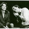 Barbara Feldon and Laurence Luckinbill in the stage production Past Tense