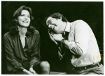 Barbara Feldon and Laurence Luckinbill in the stage production Past Tense