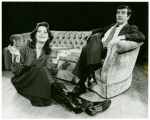 Barbara Feldon and Laurence Luckinbill in the stage production Past Tense