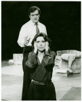 Barbara Feldon and Laurence Luckinbill in the stage production Past Tense