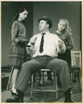 Debbie Scott, Dana Elcar, and Susan Towers in the stage production Childhood