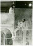 Pamela Payton-Wright and Paul Rudd in the stage production Romeo and Juliet