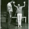 Rehearsal for the stage production The Royal Hunt of the Sun