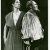David Carradine and Christopher Plummer in the stage production The Royal Hunt of the Sun
