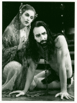 Sheryl Lee and Arnold Vosloo in the stage production Salome
