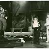 Gavin Reed, Ian Trigger, and Jim Dale in the stage production Scapino