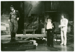 Gavin Reed, Ian Trigger, and Jim Dale in the stage production Scapino