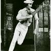 Jim Dale in the stage production Scapino