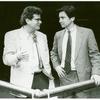 T. G. Waites and Griffin Dunne in the stage production Search and Destroy