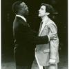 Gregory Simmons and Griffin Dunne in the stage production Search and Destroy