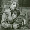 Beth Fowler and Eddie Korbich in the stage production Sweeney Todd