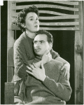 Sada Thompson and Jack Dodson in the stage production Under Milk Wood