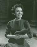 Sada Thompson in the stage production Under Milk Wood