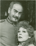 Eli Wallach and Anne Jackson in the stage production The Waltz of the Toreadors