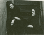 Louise Nichol and Amelia Dempster in the stage production Yerma
