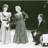 Lise Hilboldt, Uta Hagen, and Victor Garber in the stage production You Never Can Tell