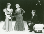 Lise Hilboldt, Uta Hagen, and Victor Garber in the stage production You Never Can Tell