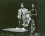 Bronson Pinchot and Linda Thorson in the stage production Zoya's Apartment